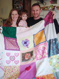 Patchwork Quilt detail
