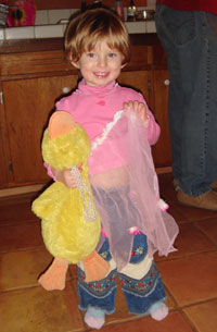 Ella with Gossie